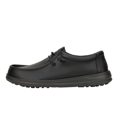 hey dude Wally Work CE Classic Slip Resistant Black