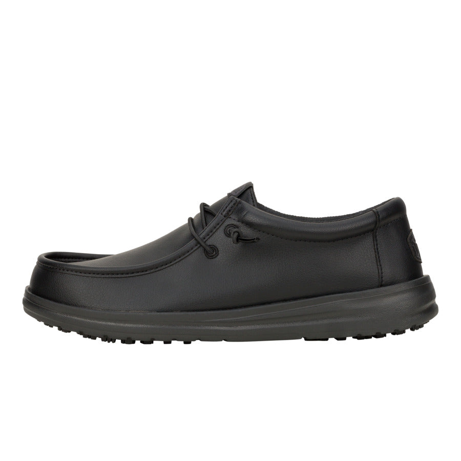hey dude Wally Work CE Classic Slip Resistant Wide Black