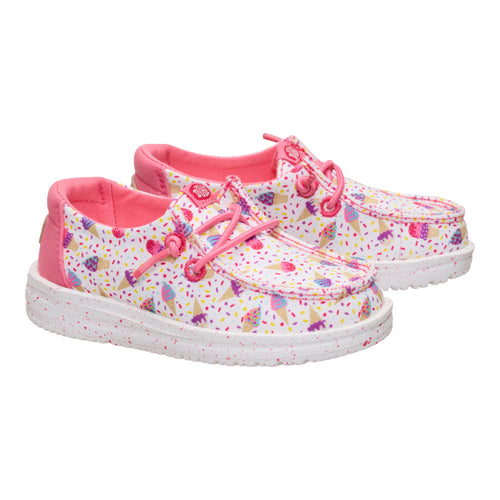 Hey Dude Wendy Toddler Ice Cream Social White/Multi