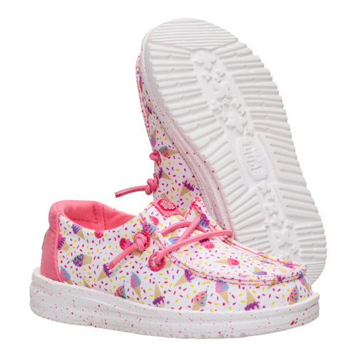 Hey Dude Wendy Toddler Ice Cream Social White/Multi
