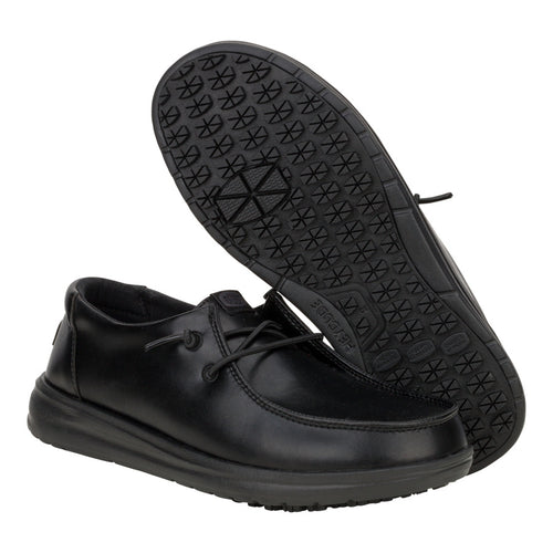 Hey Dude Wendy Work CE Classic Slip Resistant Black