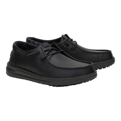 Hey Dude Wendy Work CE Classic Slip Resistant Wide Black