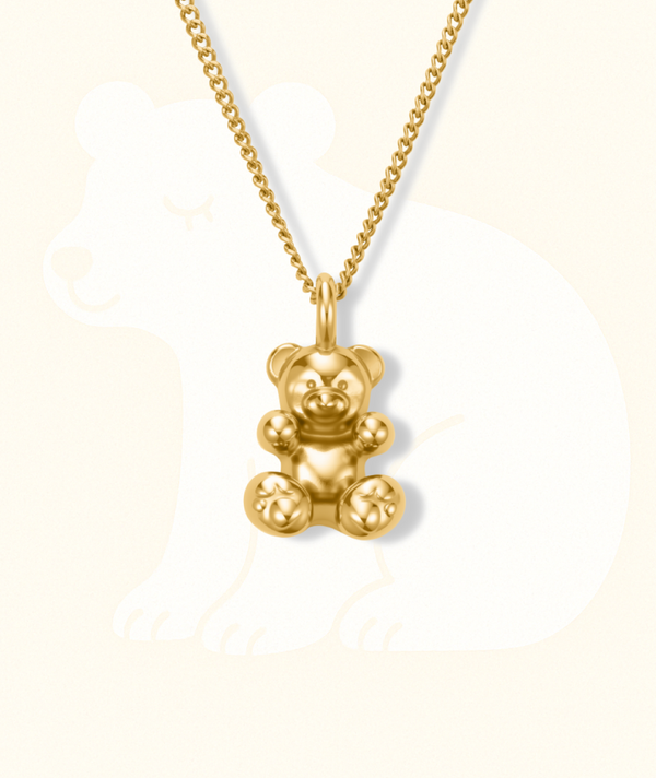 Hey Harper Bear With Me Necklace