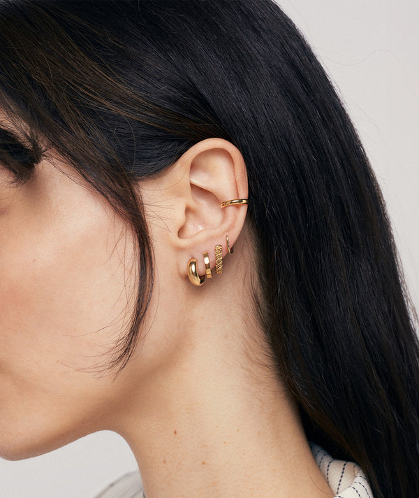 Hey Harper Boyfriend Huggie Earrings