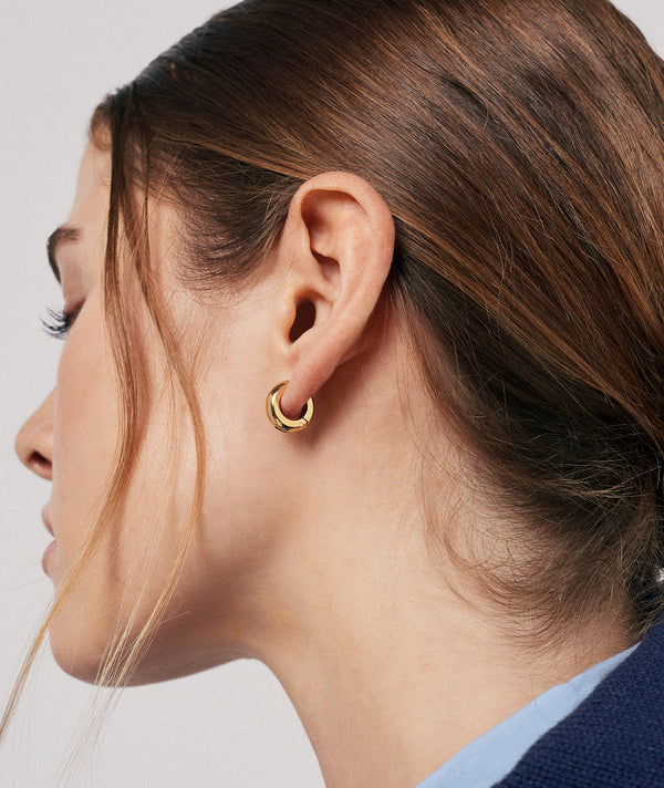 Hey Harper Boyfriend Huggie Earrings