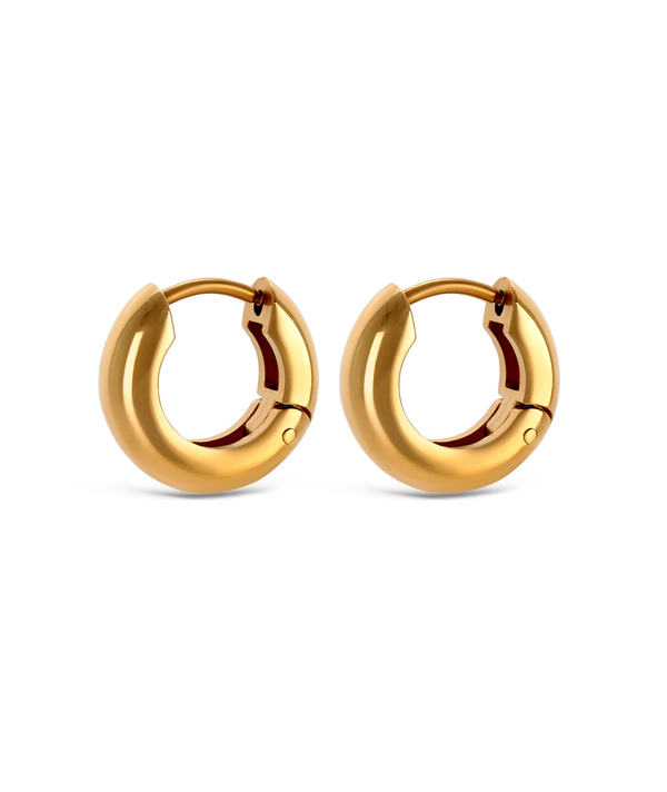 hey harper Boyfriend Huggie Earrings