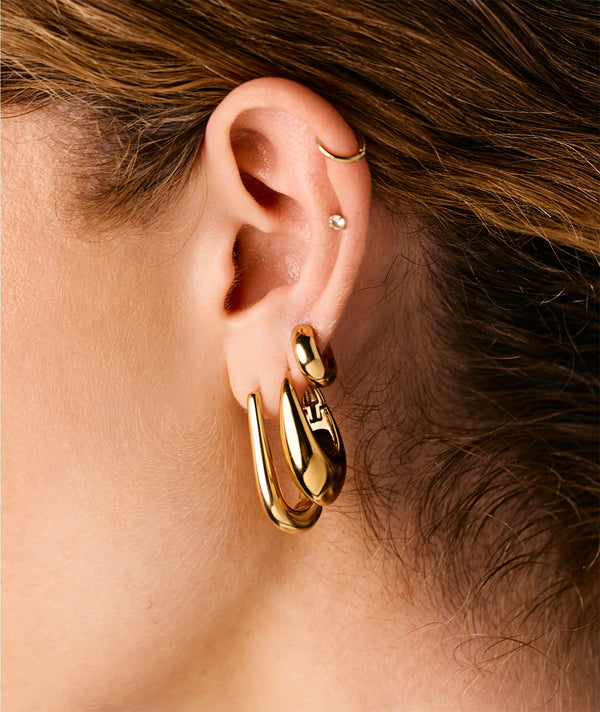 Hey Harper September Oval Earrings