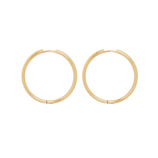 hey harper Thin Ruby Earrings