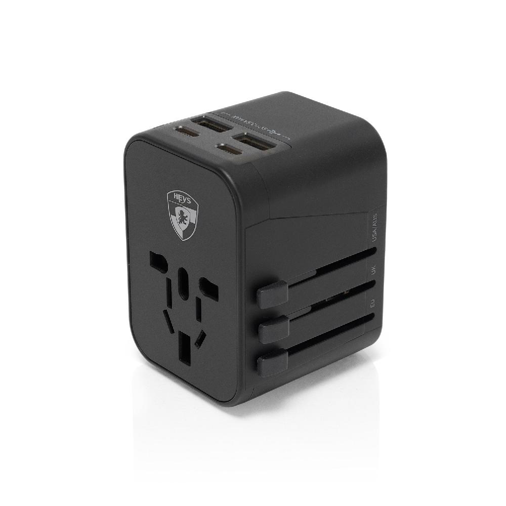 Heys All-in-One Super ELITE® Travel Adapter - with USB