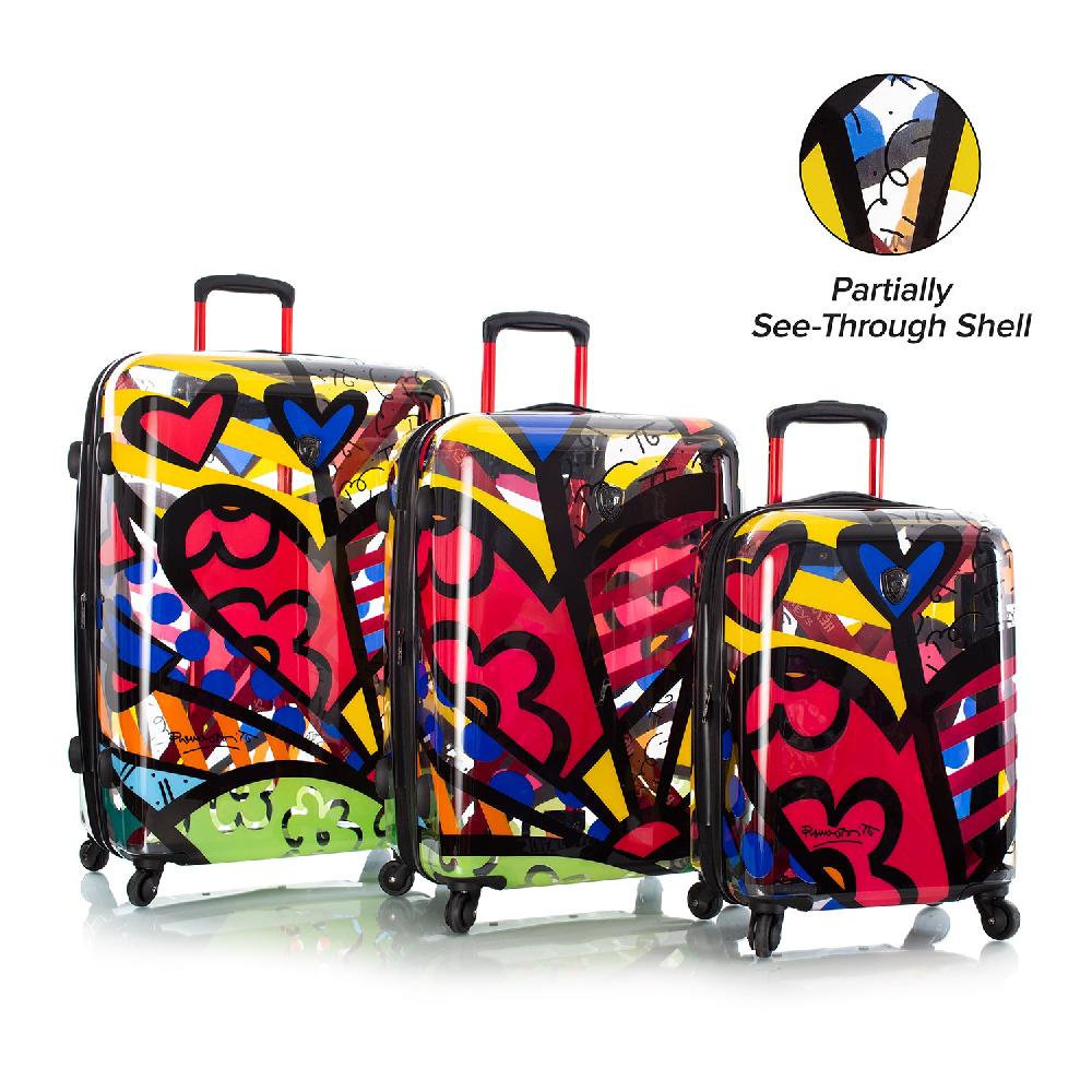 Heys Britto - A New Day Transparent 3 Piece Luggage Set