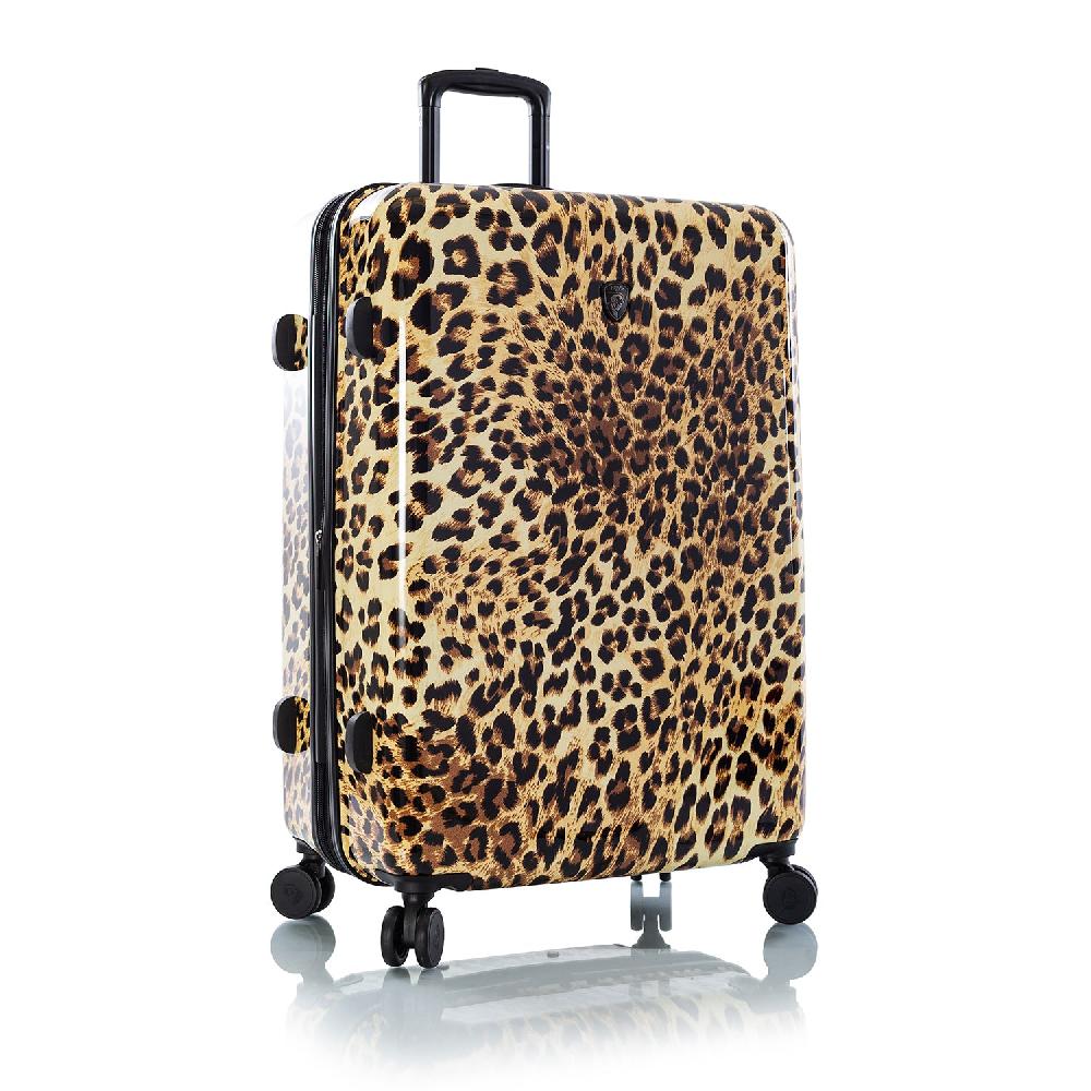 Heys Brown Leopard Fashion Spinner® 30 Inch Luggage