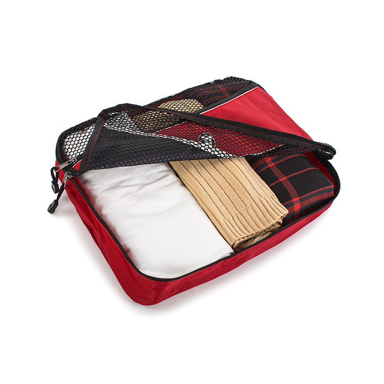 Heys Ecotex 3 Piece Packing Cube Set™ With Front Zippered Pocket