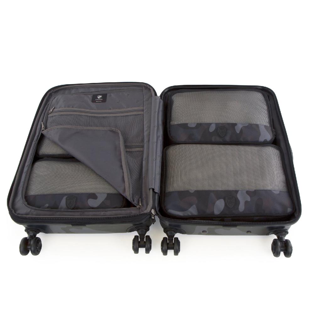 Heys Black Camo 5 Piece Set Packing Cubes