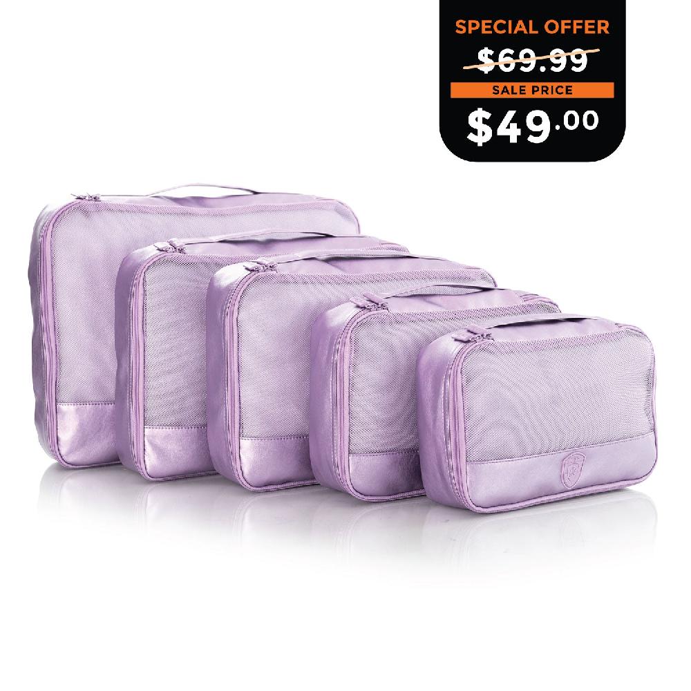 Heys DuoTrak 5 Piece Set Packing Cubes