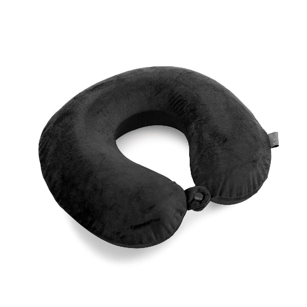 Heys Memory Foam Travel Pillow - Black