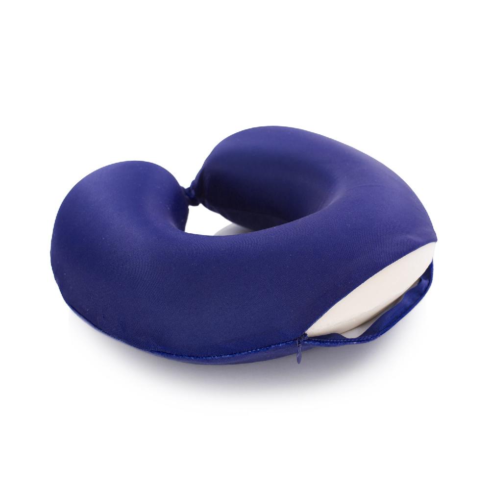 Heys Memory Foam Travel Pillow - Blue