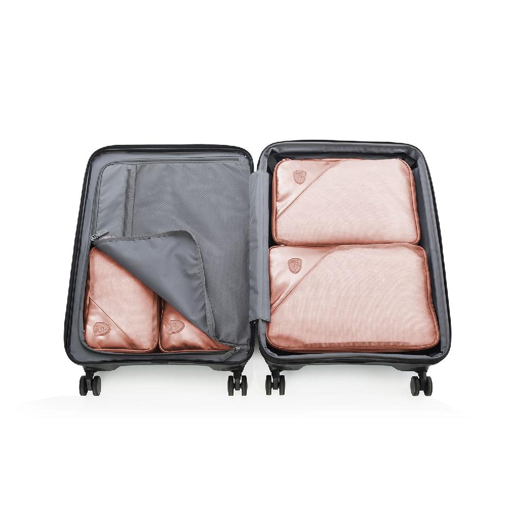 Heys Metallic 5 Piece Set Packing Cubes
