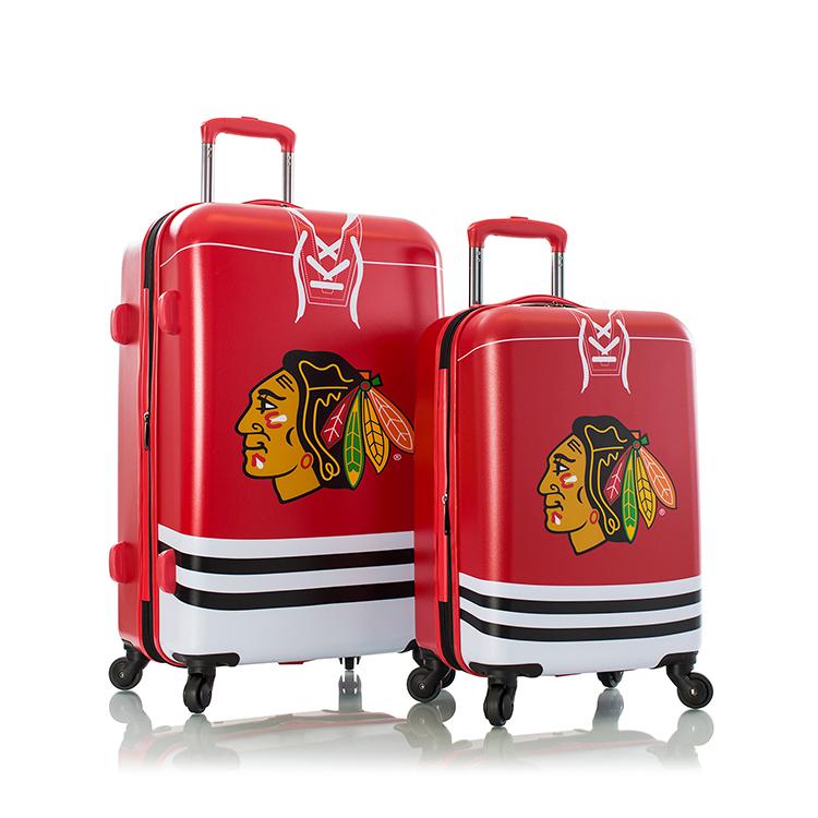 Heys NHL 2 Piece Luggage Set - Chicago Blackhawks