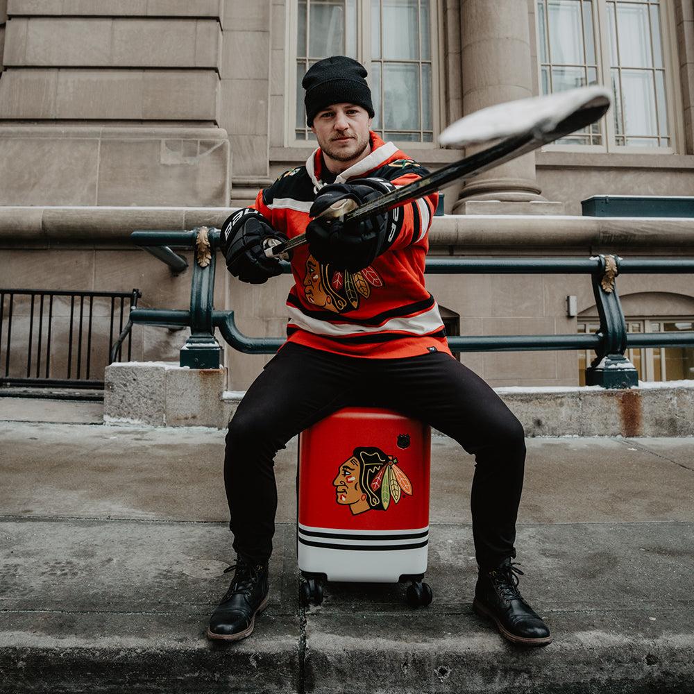 Heys NHL 21 Inch Luggage - Chicago Blackhawks