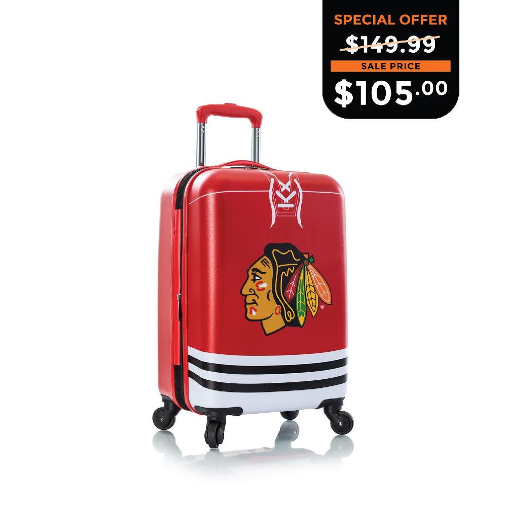 Heys NHL 21 Inch Luggage - Chicago Blackhawks
