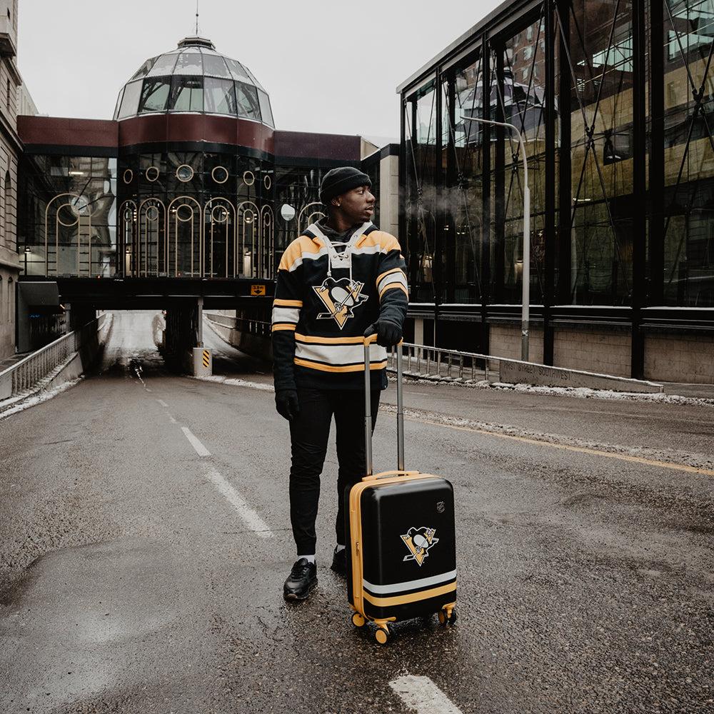 Heys NHL 21 Inch Luggage - Pittsburgh Penguins