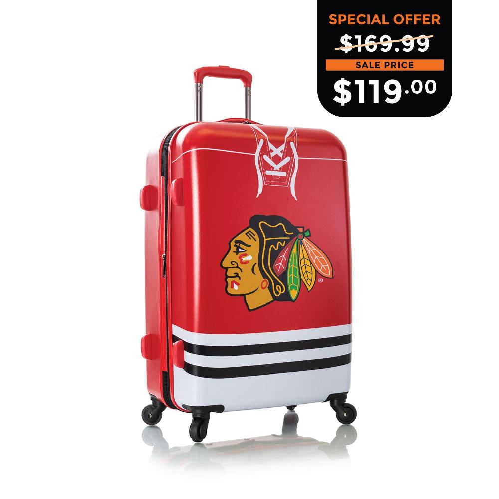 Heys NHL 26 Inch Luggage - Chicago Blackhawks Heys NHL 26 Inch Luggage - Chicago Blackhawks