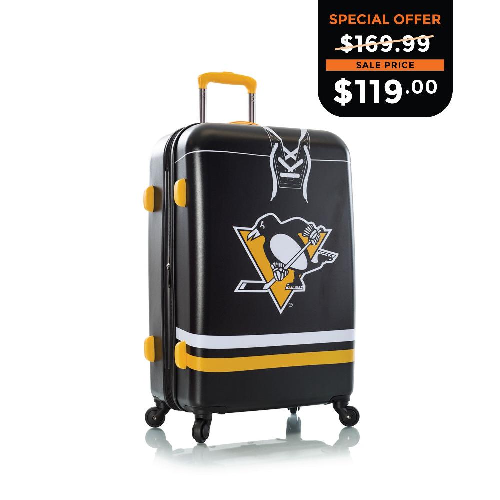 Heys NHL 26 Inch Luggage - Pittsburgh Penguins Heys NHL 26 Inch Luggage - Pittsburgh Penguins