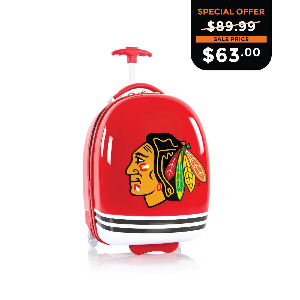 Heys NHL Kids Luggage 18 Inch - Chicago Blackhawks