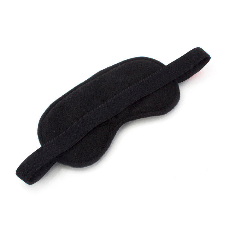 Heys Orange Check Eye Shade & Ear Plug Set