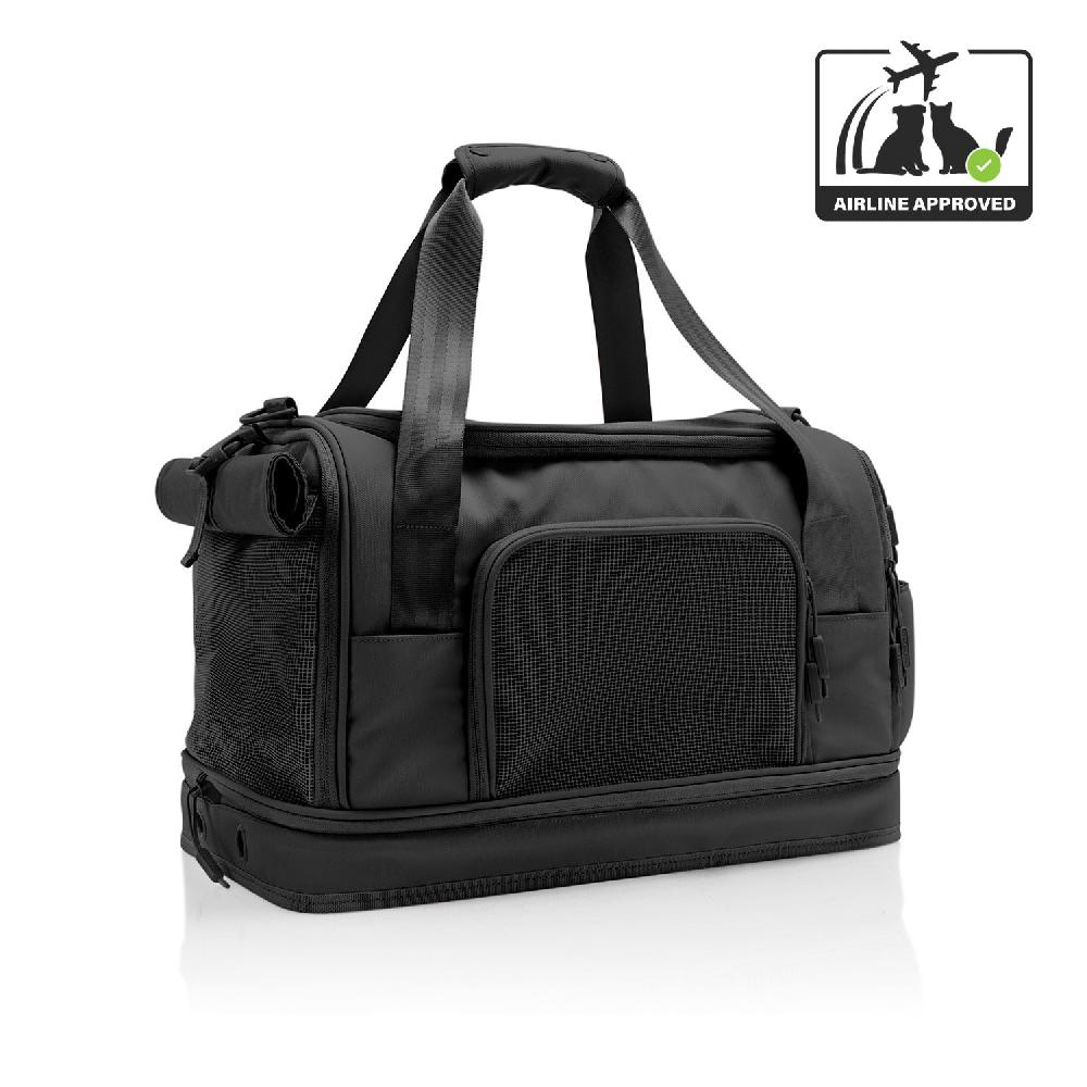 Heys Pawsenger Pet Carrier - Black | Airline Approved