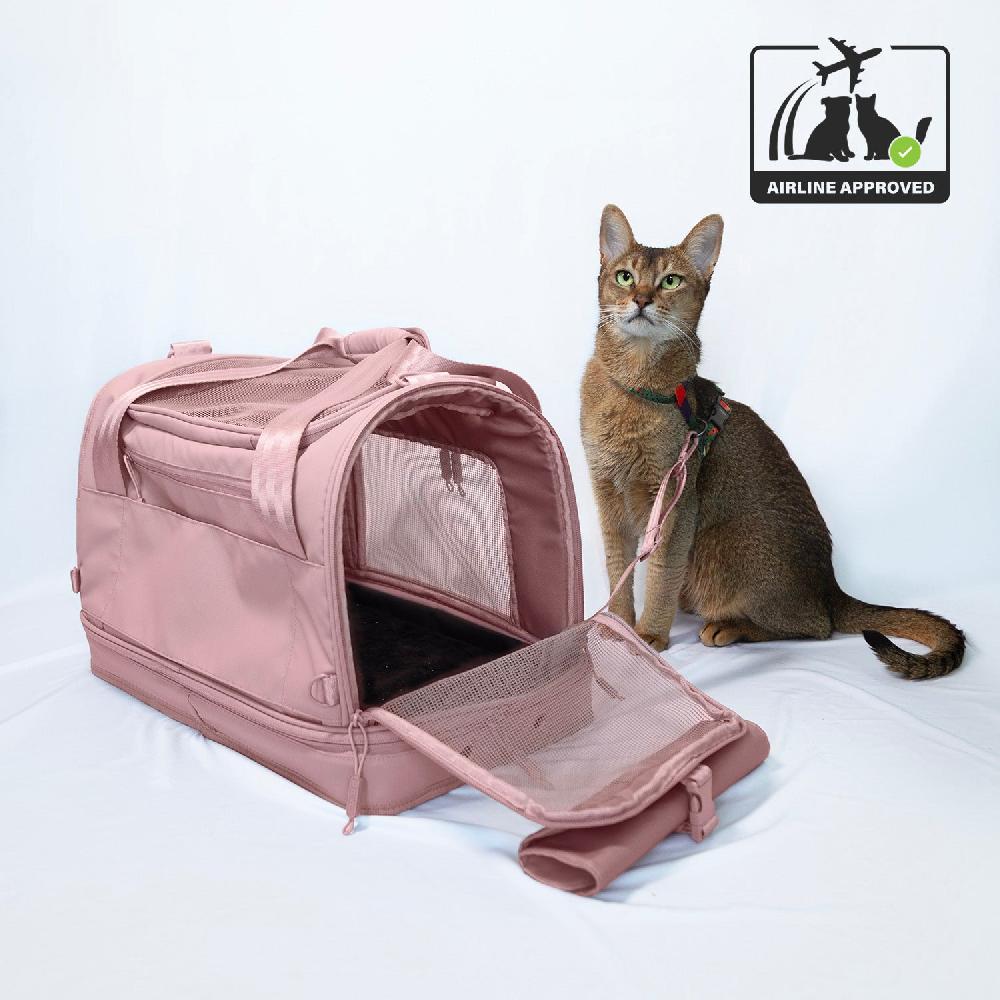 Heys Pawsenger Pet Carrier - Rose | Airline Approved