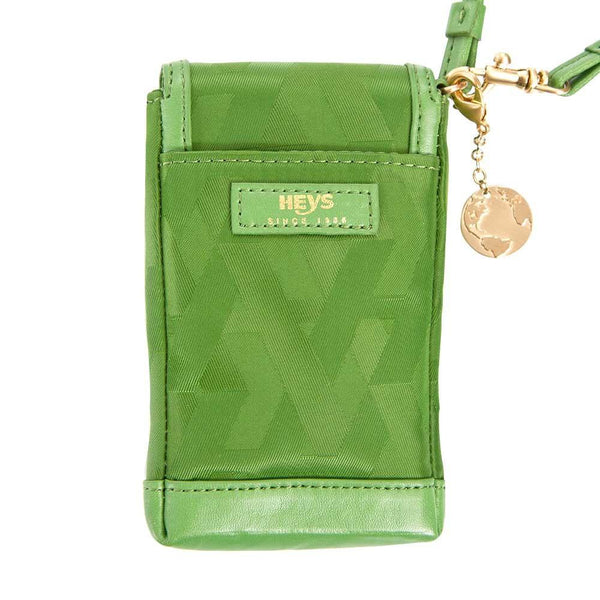 Heys Signature Jacquard Phone Holder - Green