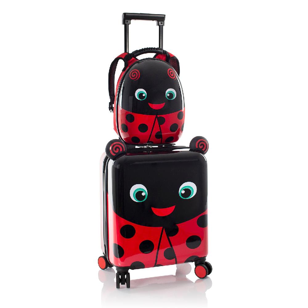 Heys Super Tots Kids Luggage & Backpack Set - Lady Bug