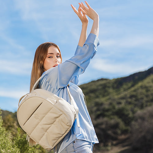 Heys The Puffer Backpack - Off White