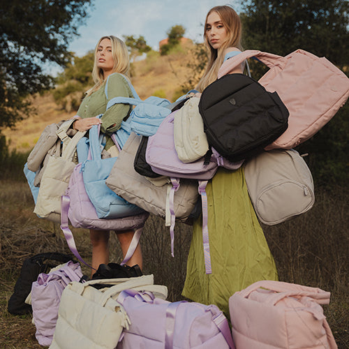 Heys The Puffer Duffel Bag - Off White