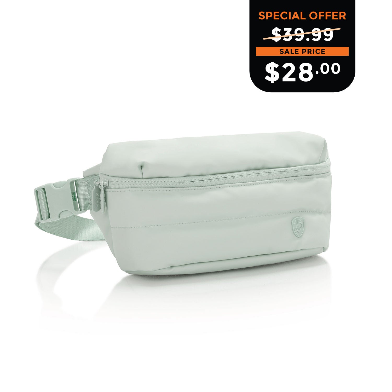 Heys The Puffer Waist Bag - Sage Green
