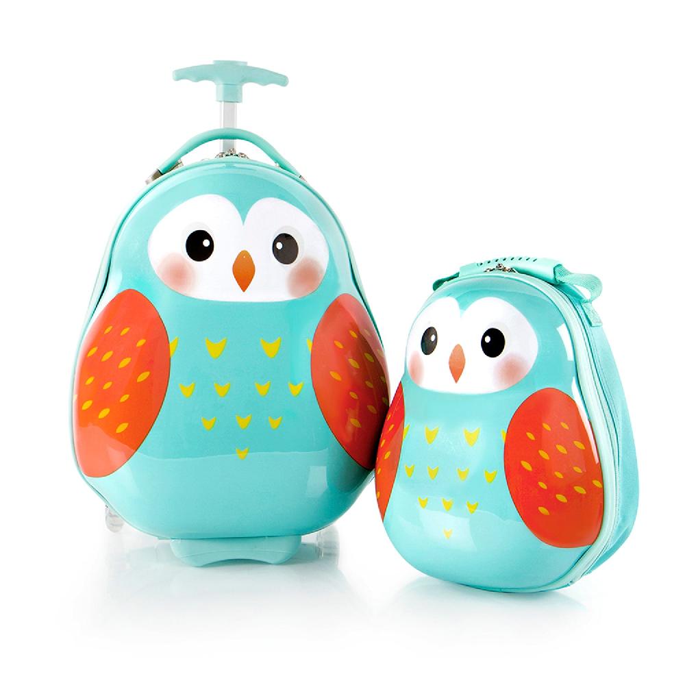Heys Travel Tots Kids Luggage & Backpack Set - Owl