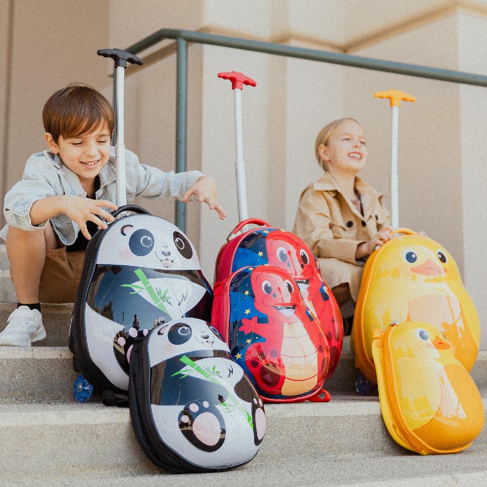 Heys Travel Tots Kids Luggage & Backpack Set - Panda