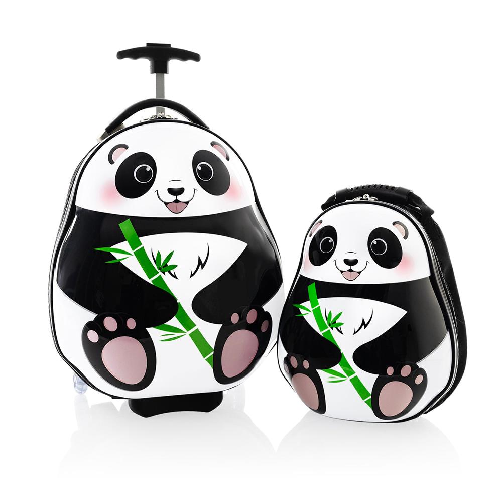 Heys Travel Tots Kids Luggage & Backpack Set - Panda Heys Travel Tots Kids Luggage & Backpack Set - Panda