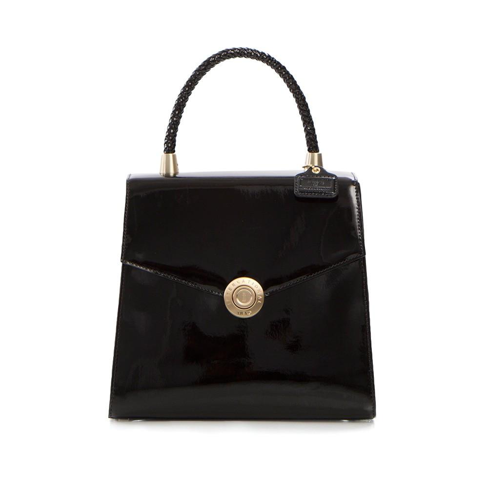 Heys Yorkville Patent Small Arm Bag - Black