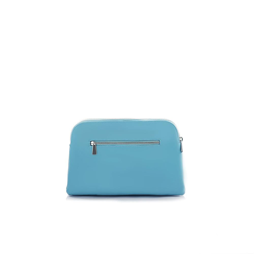 Heys Island Paradise Laser Cut Crossbody/Clutch - Turquoise/Metallic