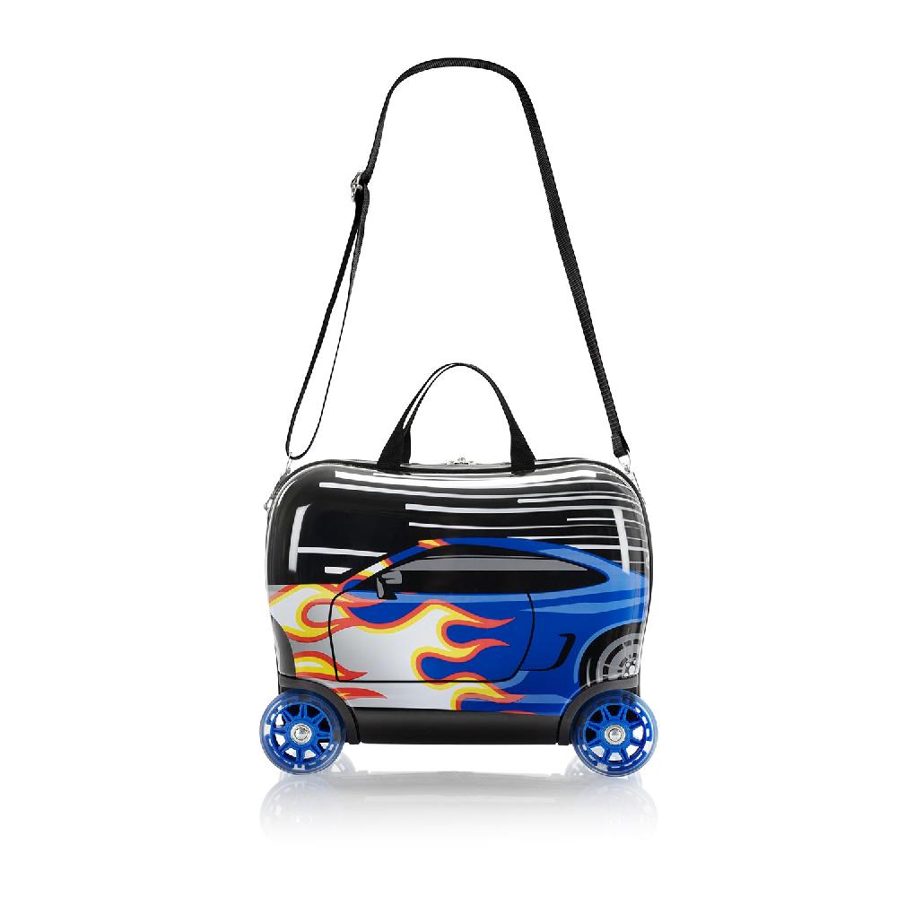 Heys Kids Ride-on Luggage - Race Car (HEYS-HSRL-RO-57-23AR) | Light Up Wheels