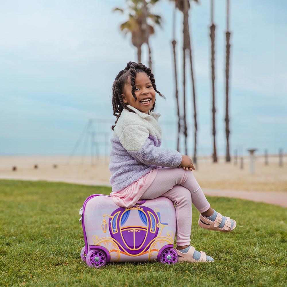 Heys Royal Carriage Ride-on Luggage - (HEYS-HSRL-RO-39-23AR) | Light Up Wheels