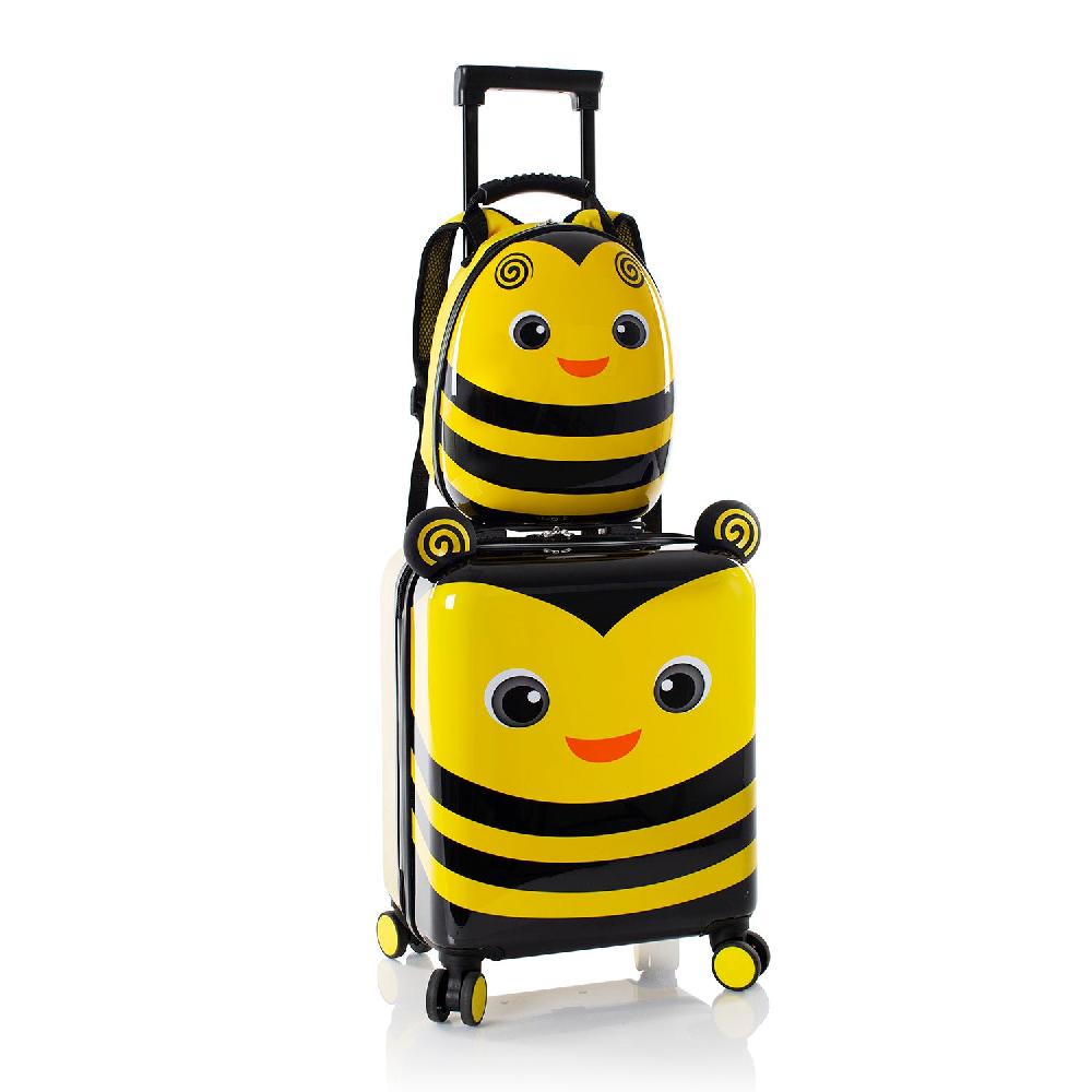 Heys Super Tots Kids Luggage & Backpack Set - Bumble Bee