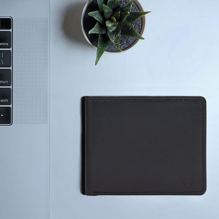 hidesign 017 BI-FOLD WALLET Black