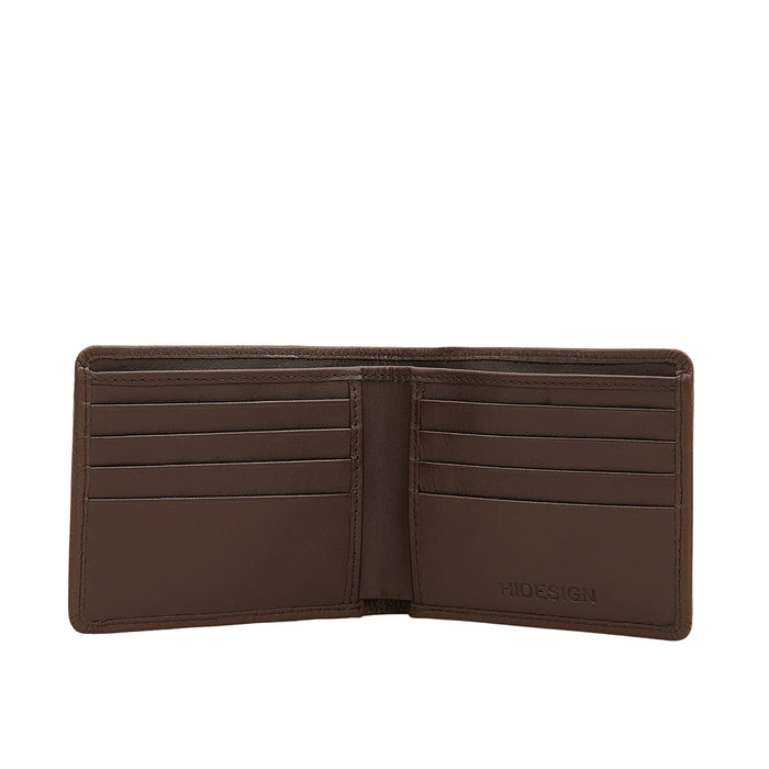 Hidesign 017 BI-FOLD WALLET Brown