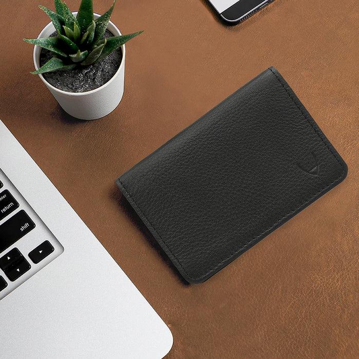 hidesign 020 CARD HOLDER Black