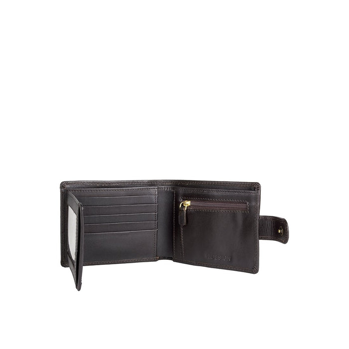 Hidesign 038 BI-FOLD WALLET Brown