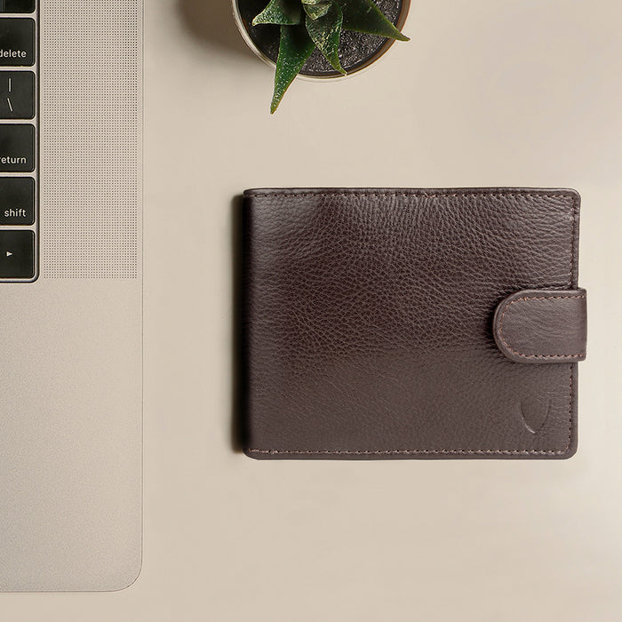 hidesign 038 BI-FOLD WALLET Brown