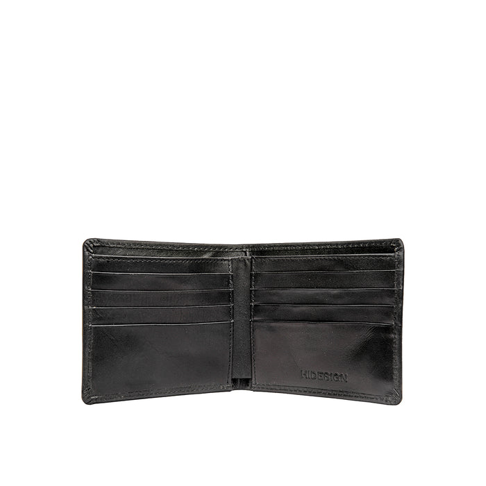Hidesign 17 BI-FOLD WALLET Black